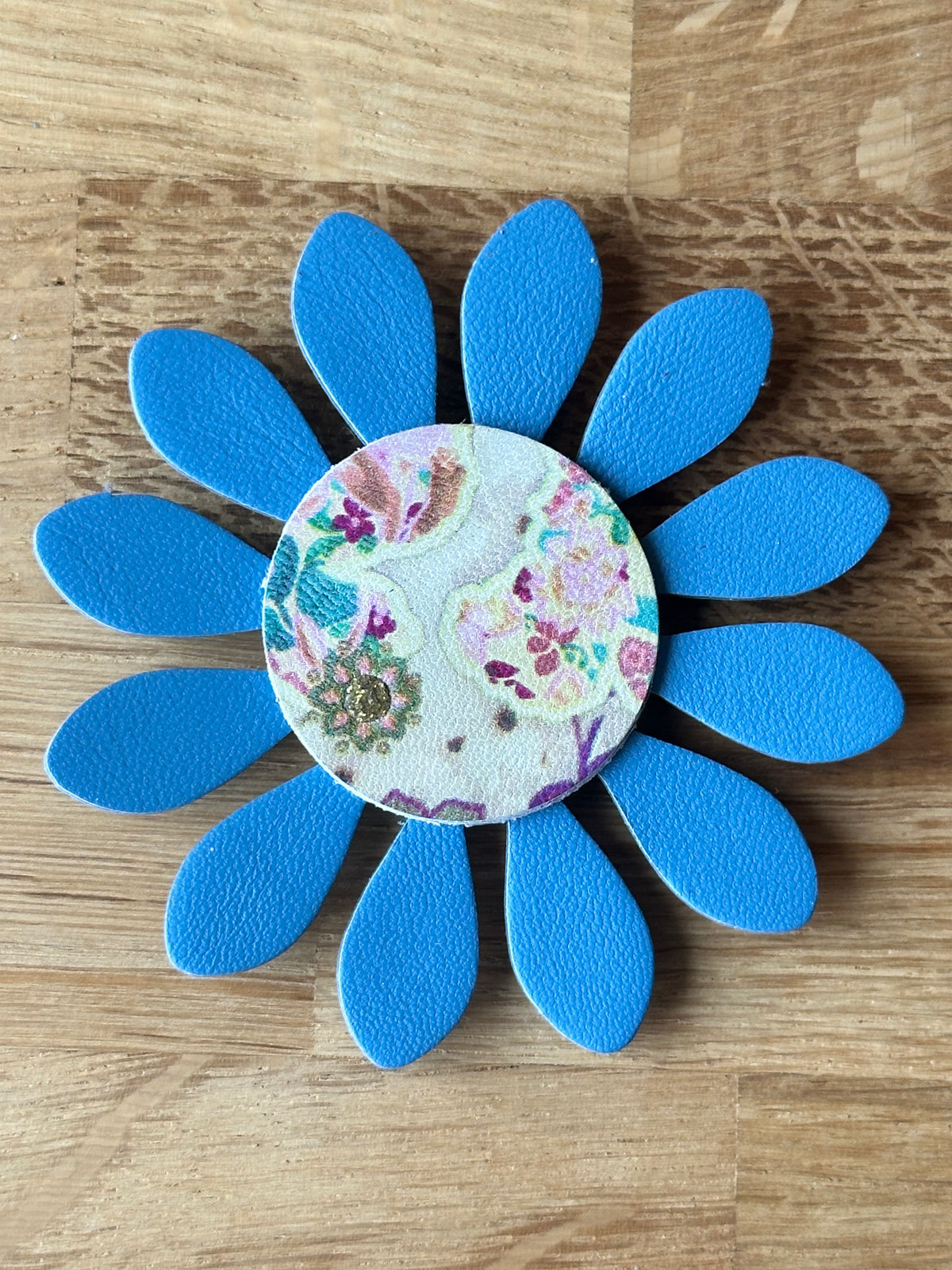 Stor blå blomst