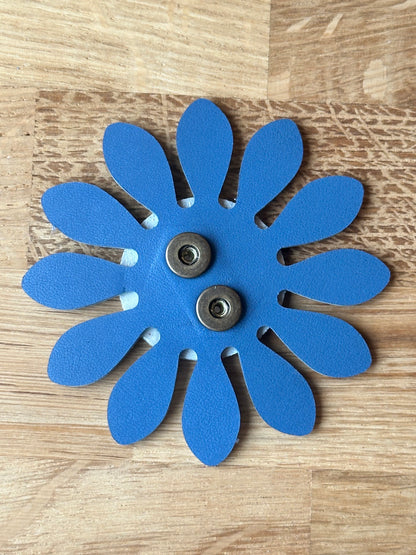Stor blå blomst