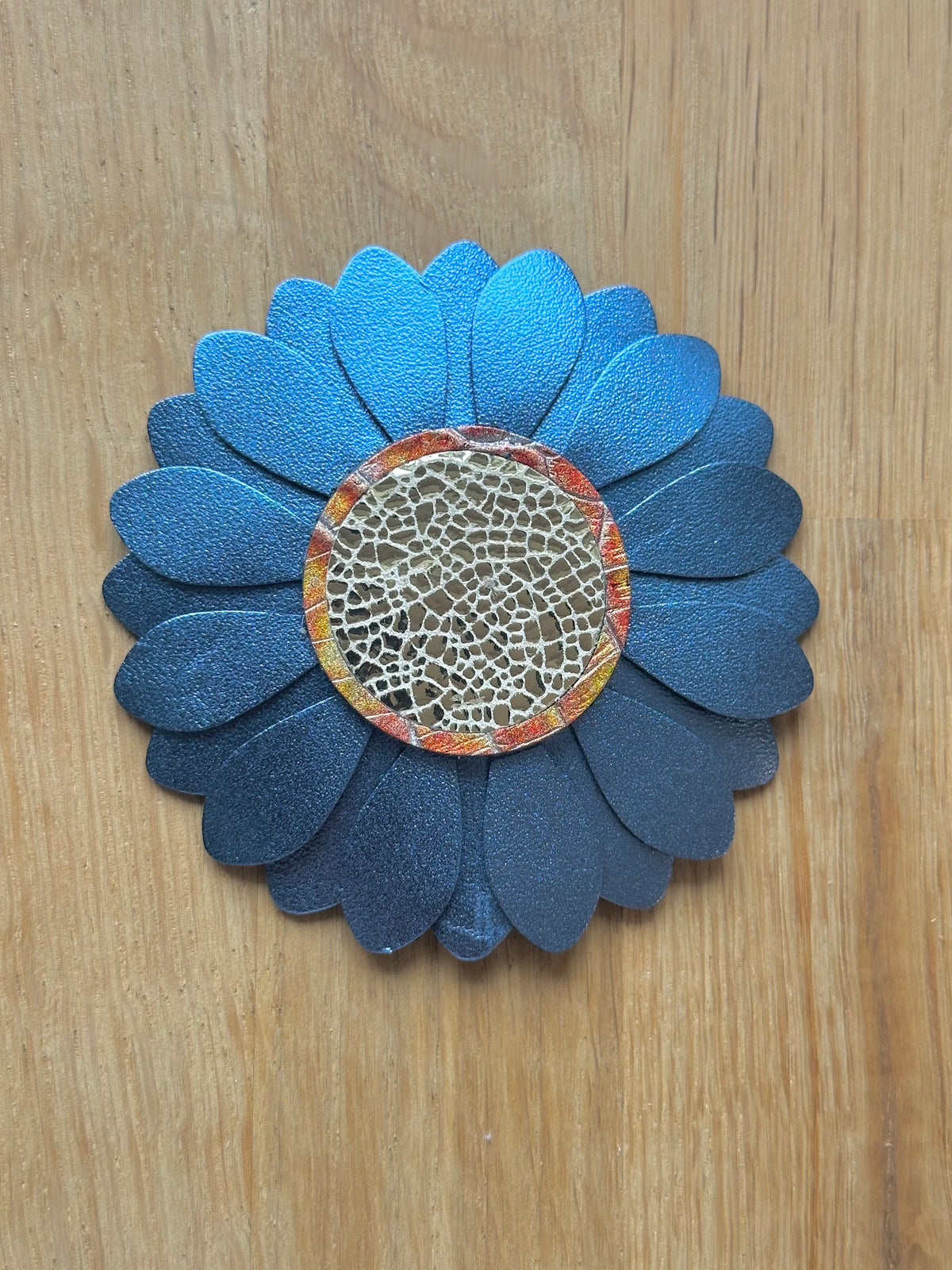 Stor blå blomst
