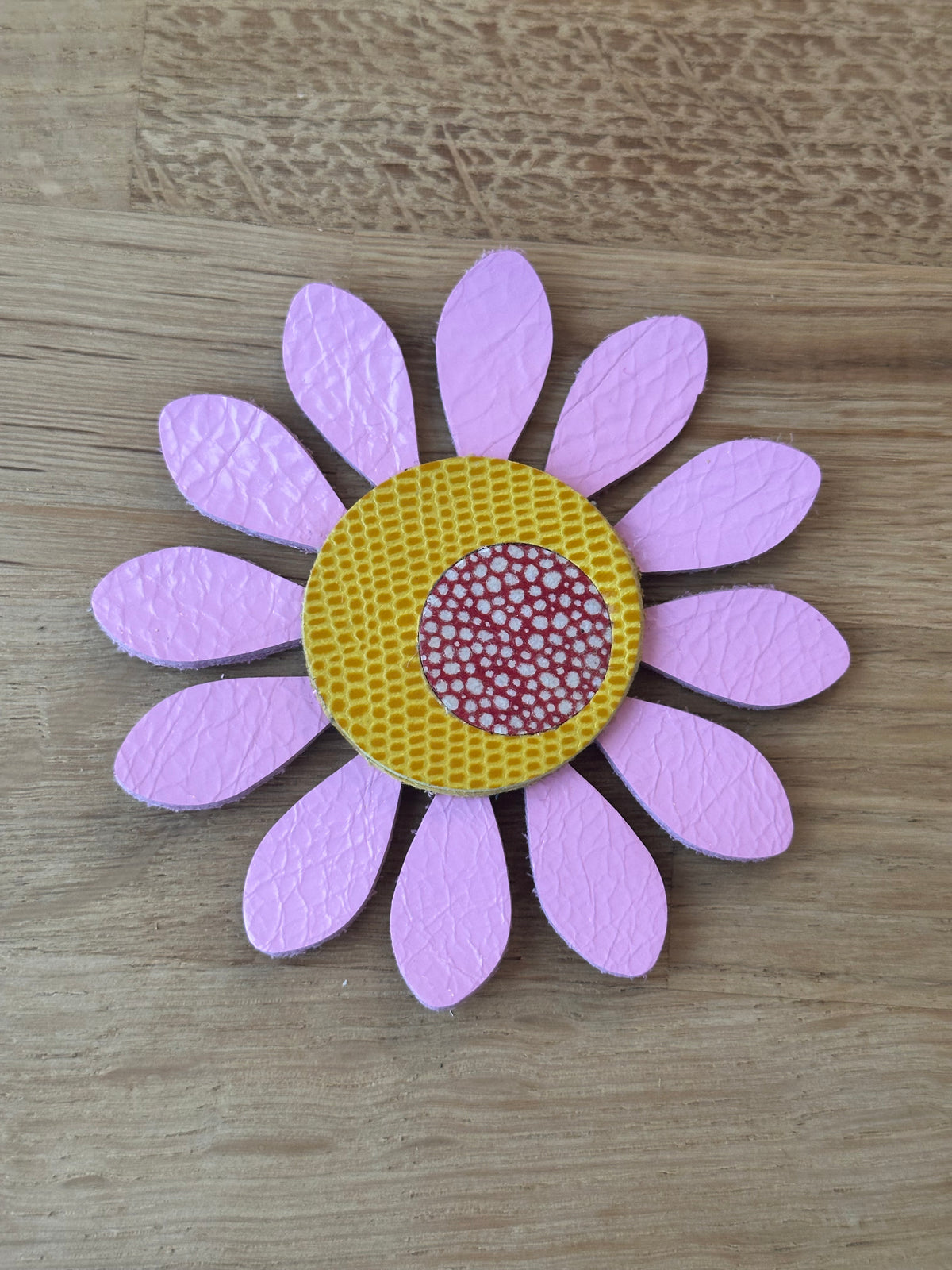 Stor lyserød blomst