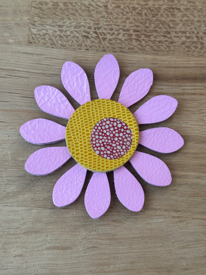 Stor lyserød blomst