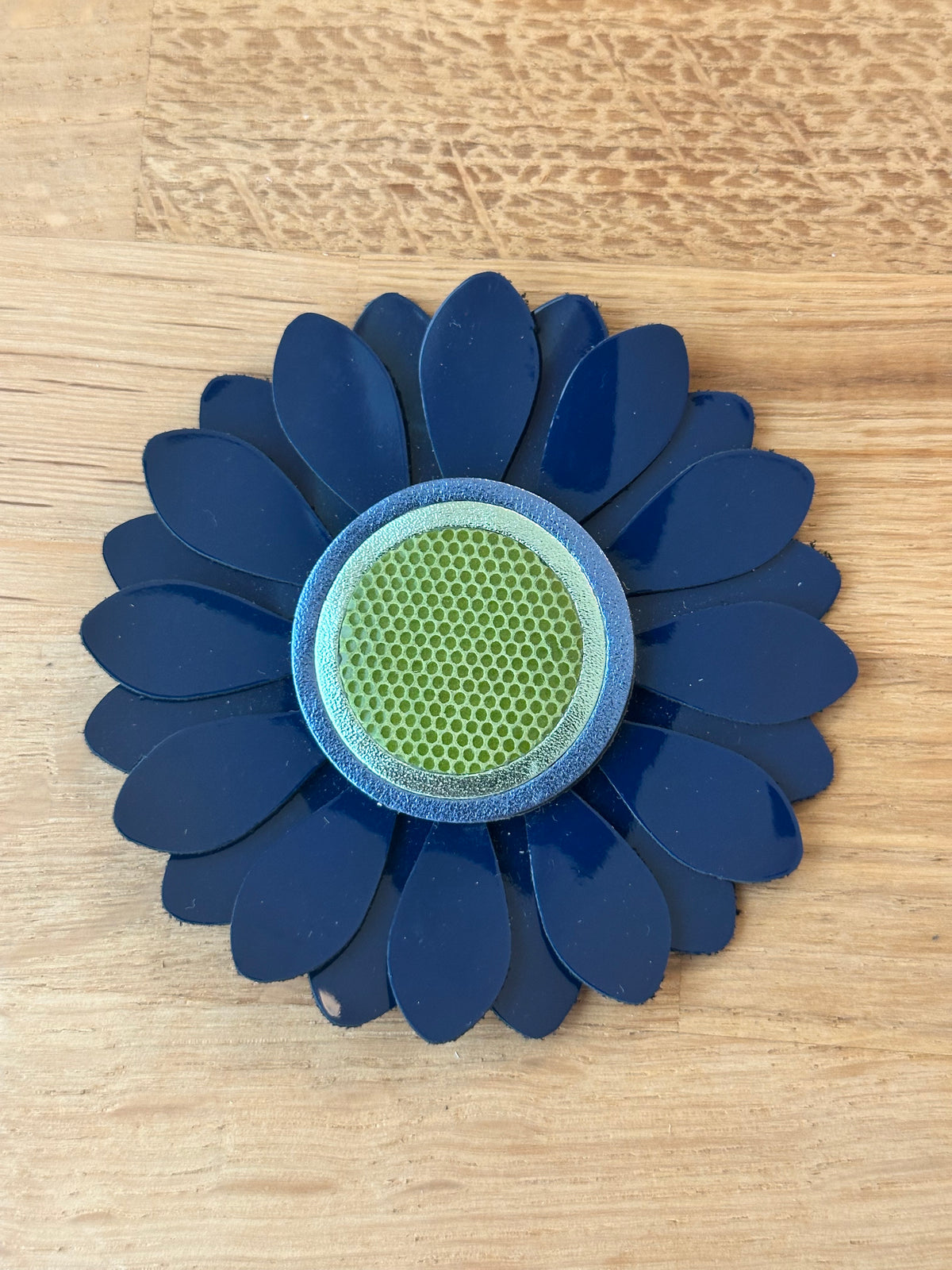 Stor blå blomst